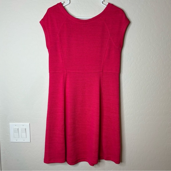 Talbots Dress Women Small Petite Pink Causal Short Sleeve Basic Office Everyday - Picture 3 of 6